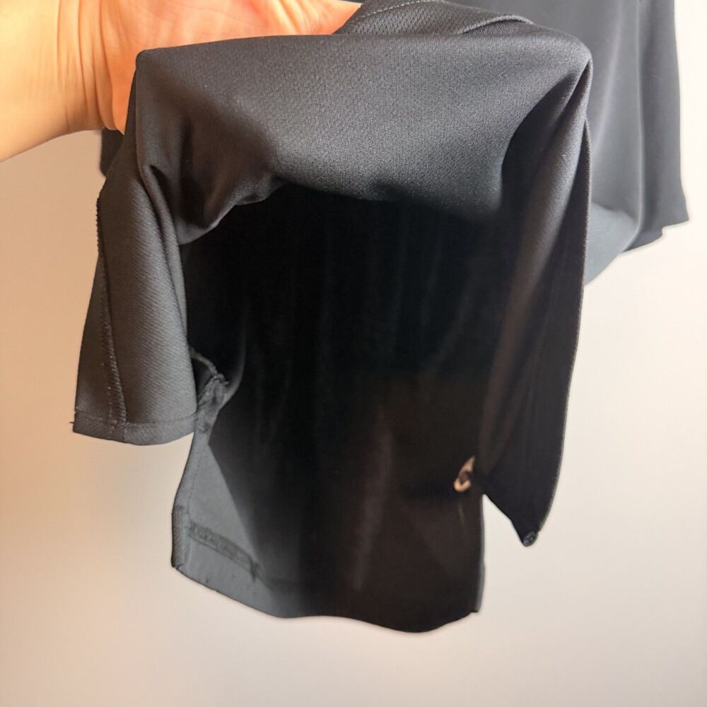 Ben Hogan Performance Polo Shirt Mens Medium Black Gray Golf Athletic - Picture 7 of 12
